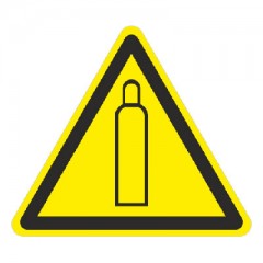 Знак W19 Газовый баллон